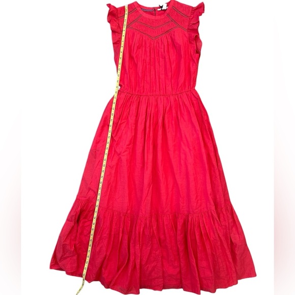 WHITE STUFF Spring 2025 Collection Midi Dress Pink Sample Size 6 NWT - Picture 9 of 10